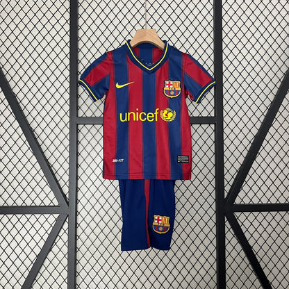 kids Barcelona 09-10 home detail