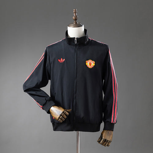 M-U Retro Windbreaker - Black