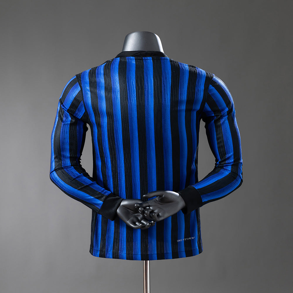 Inter Milan 25-26 Home Long-Sleeve Player Version Jersey