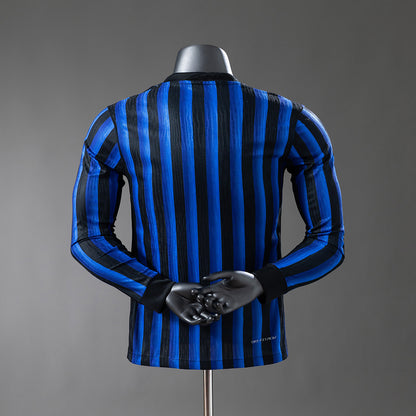 Inter Milan 25-26 Home Long-Sleeve Player Version Jersey
