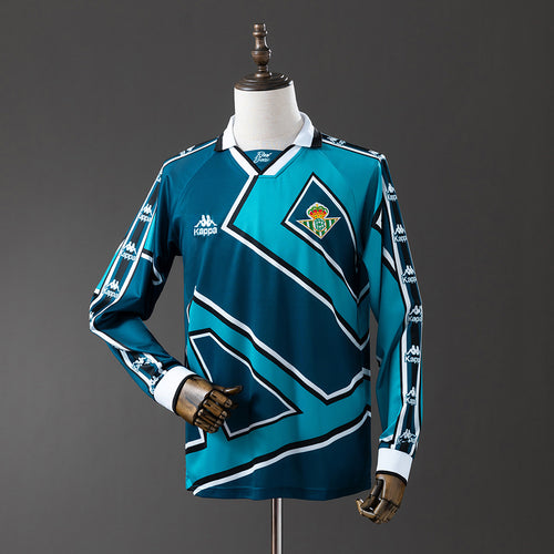 Real Betis 95-97 Away Long Sleeve Retro Jersey detail