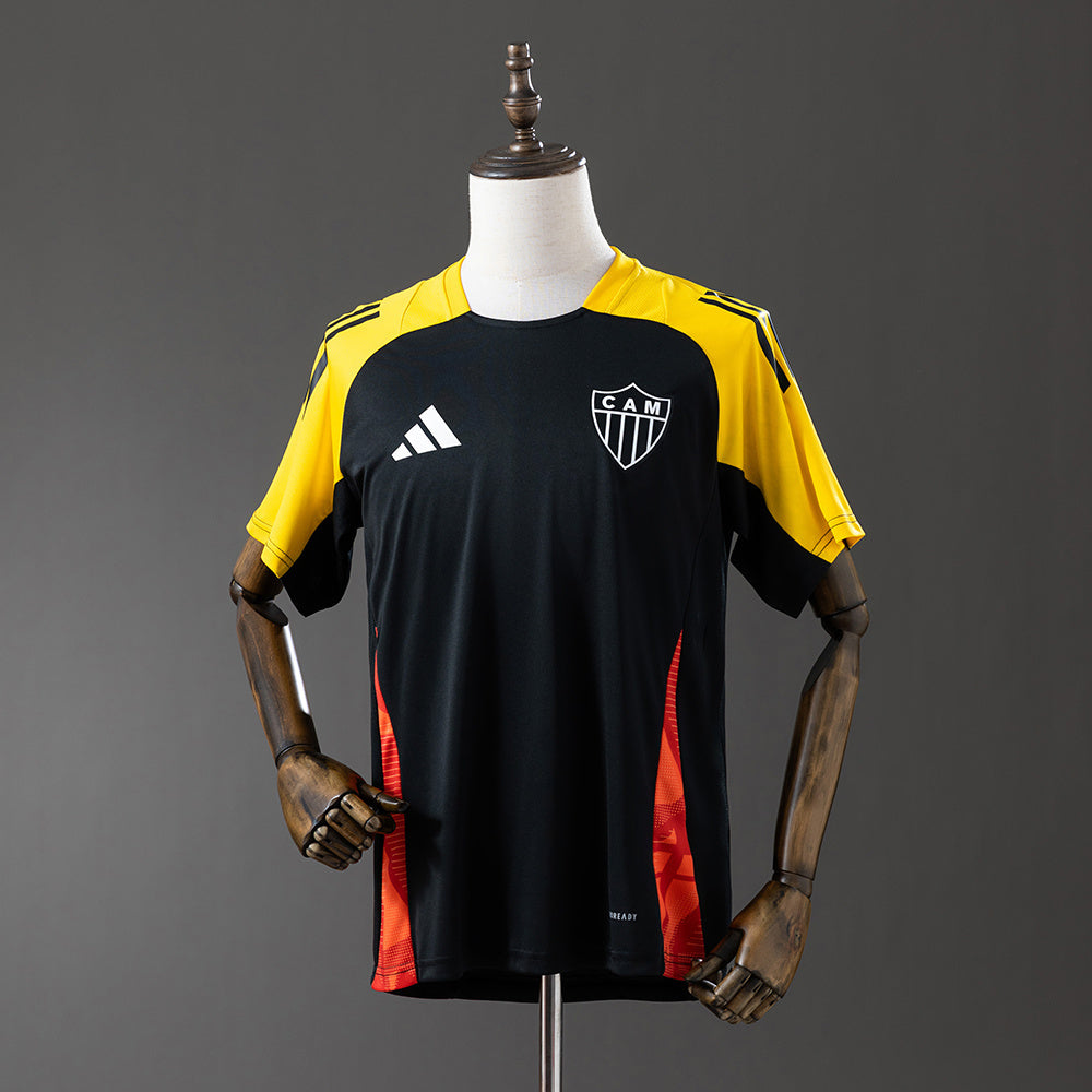 25-26 Atlético Mineiro Training Jersey Black detail