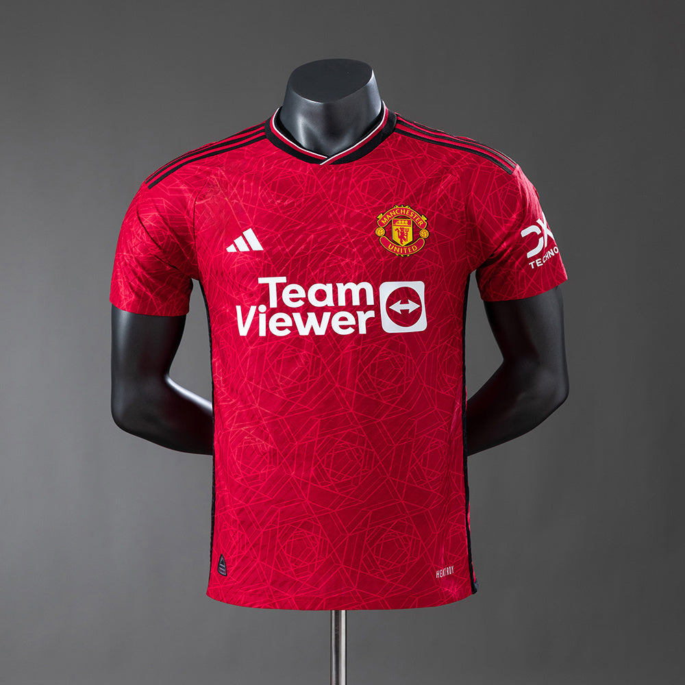 M-U 23-24 Home Retro Player Version Jersey