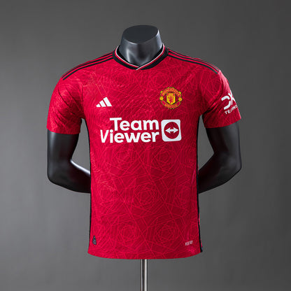 M-U 23-24 Home Retro Player Version Jersey