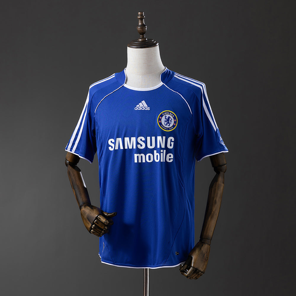 Retro  Chelsea 06-07 home detail