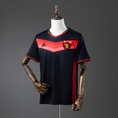 Sport Recife 2016 Black Retro Jersey detail