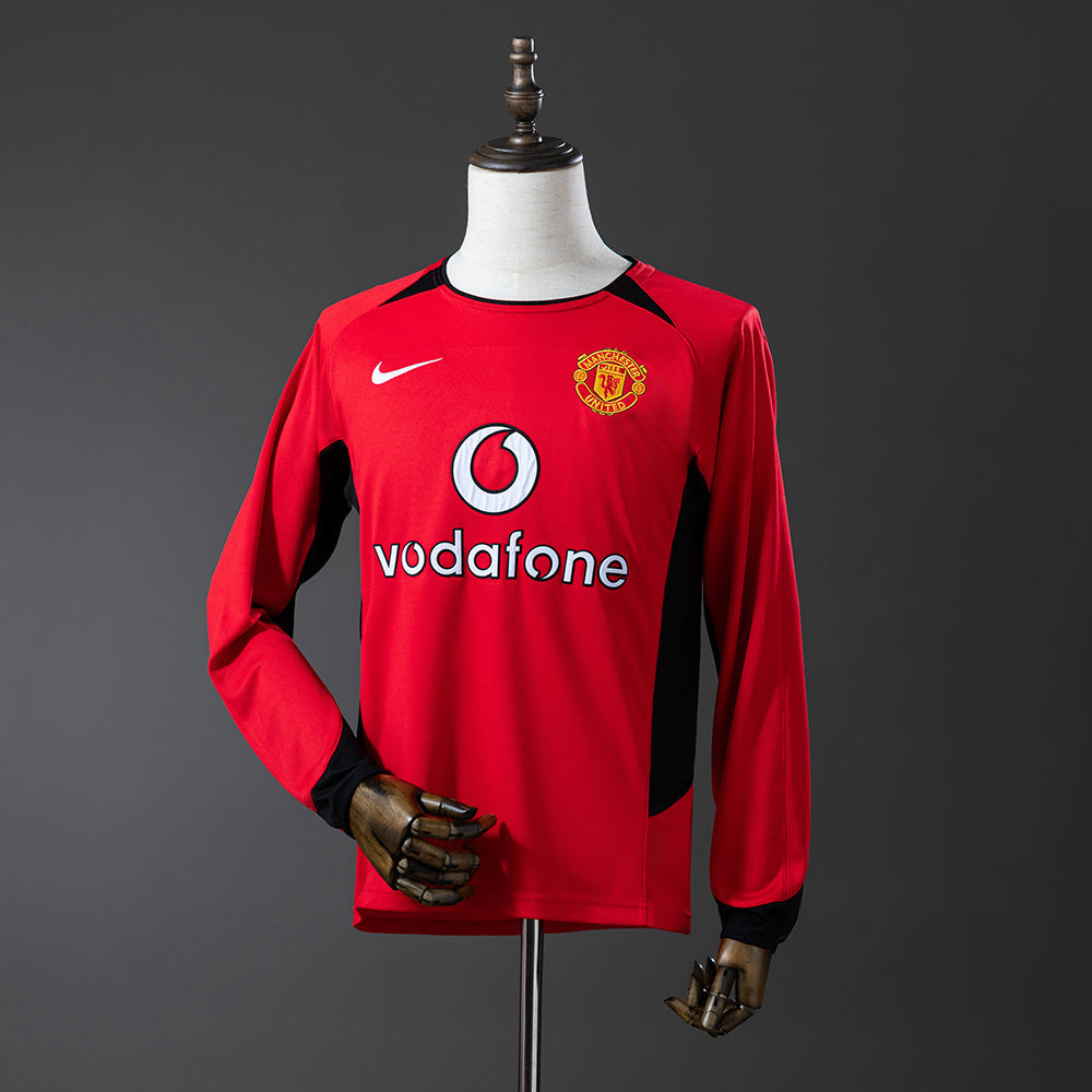 Retro M-U long sleeve 02-04 home detail