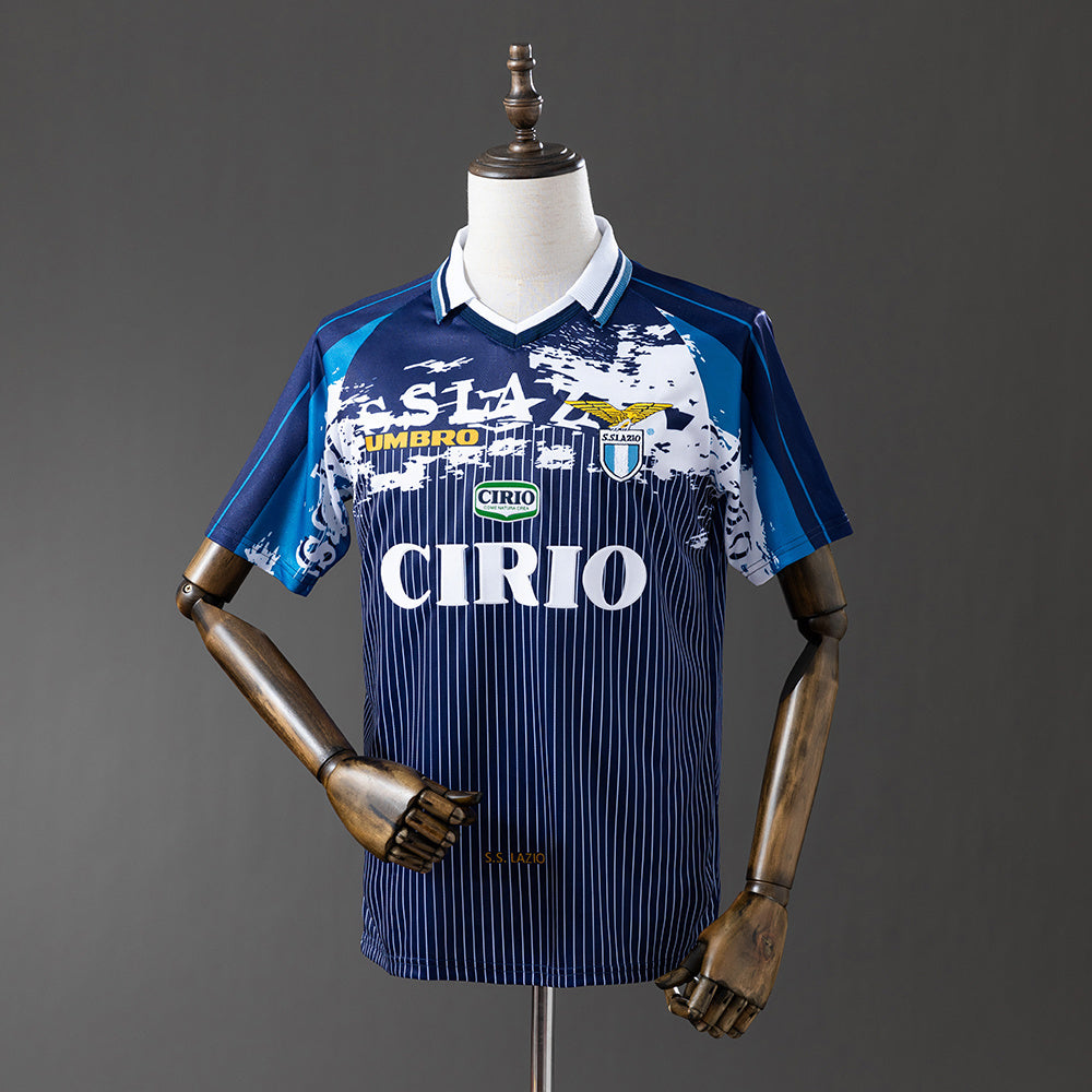 lazio 96-97 Away Retro Jersey detail