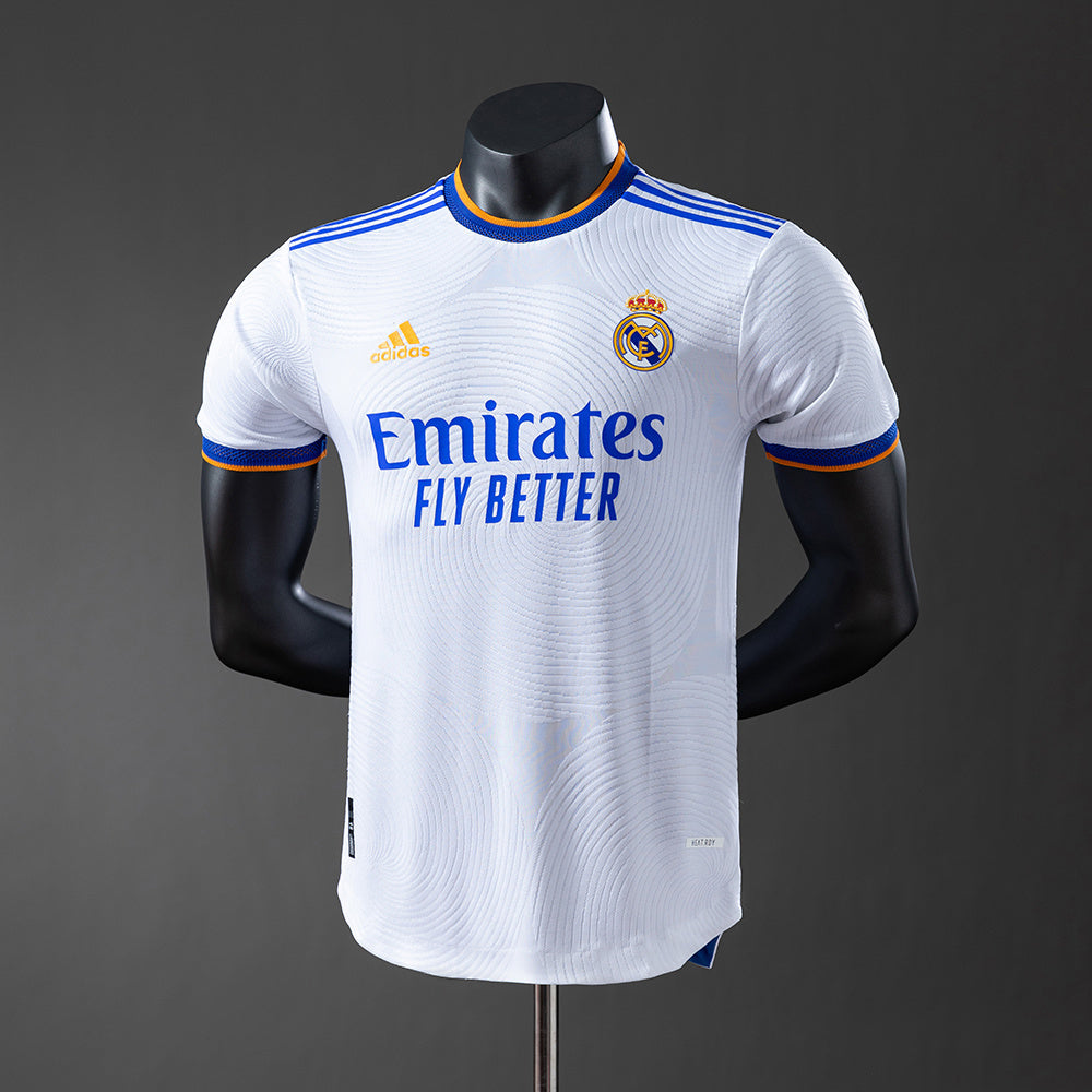 Real Madrid 21-22 Retro Player Version home Jersey detail