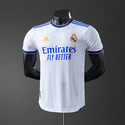 Real Madrid 21-22 Retro Player Version home Jersey detail