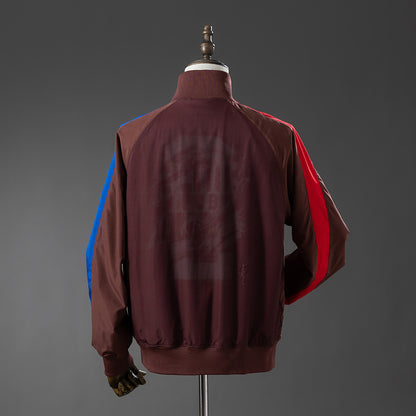 Barcelona x Travis Scott Windbreaker - Brown detail