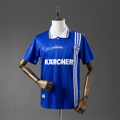 Schalke 04 96-97 Home Retro Jersey detail