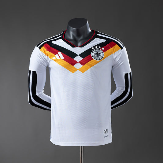 Germany 2026 Home Long-Sleeve Player Version Jersey detail