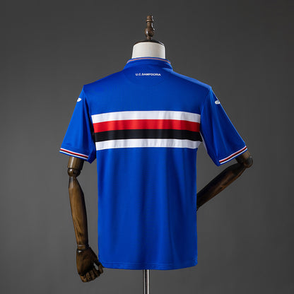 Sampdoria 15-16 Home Retro Jersey detail