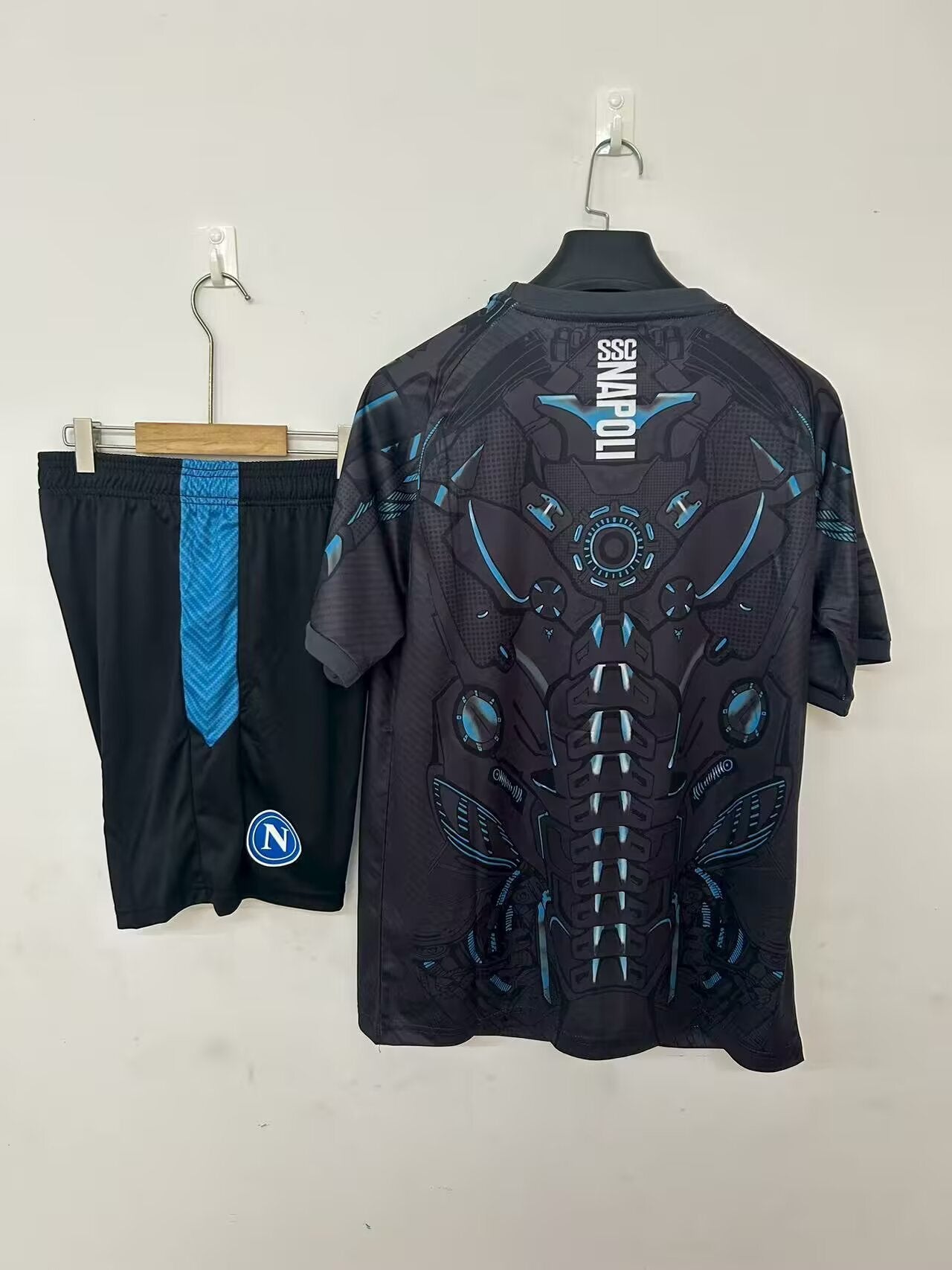 25-26 Napoli training jersey black