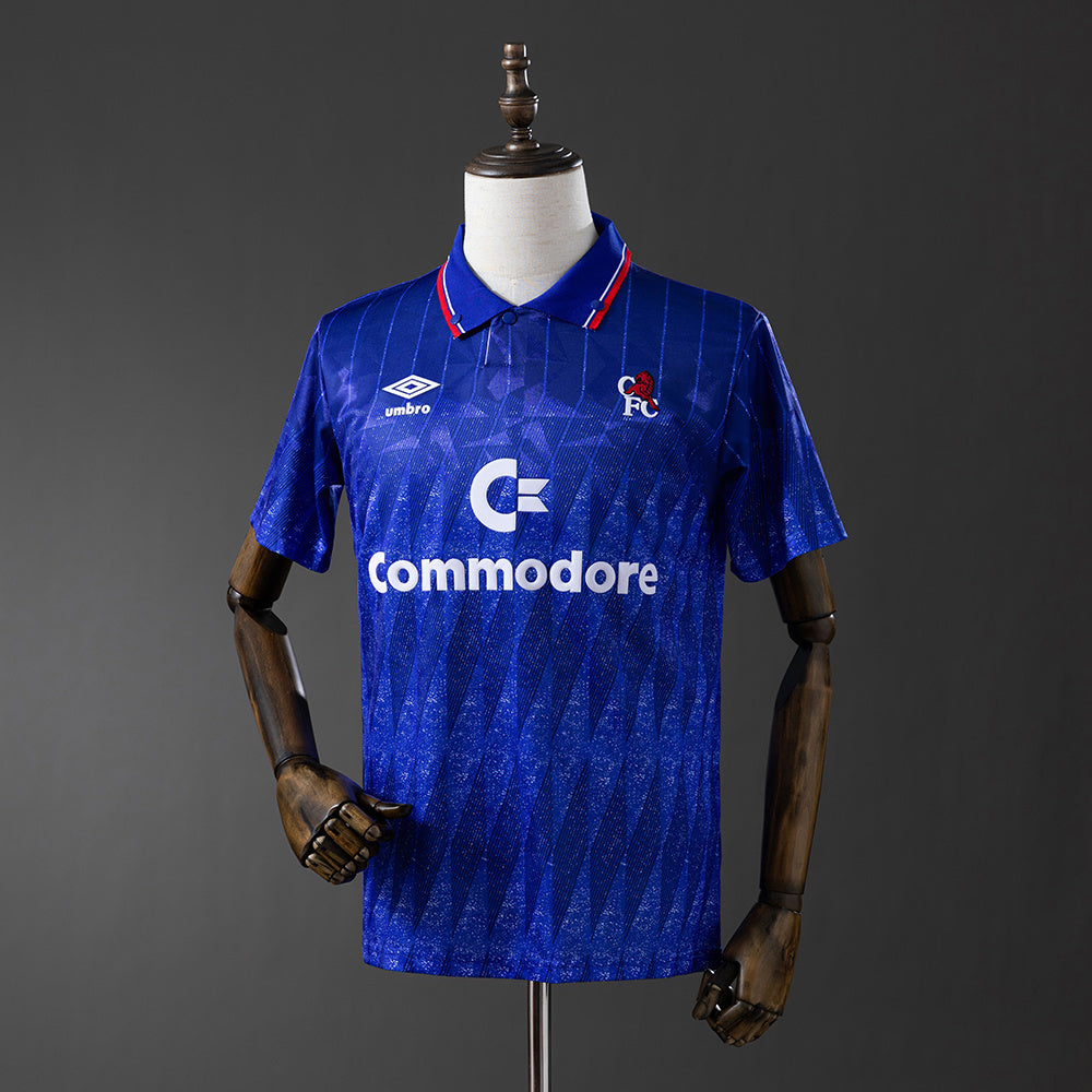 Retro Chelsea 89-91 home detail