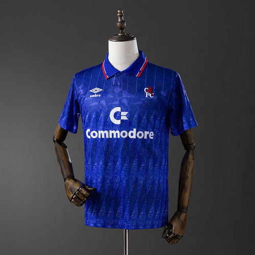 Retro Chelsea 89-91 home detail