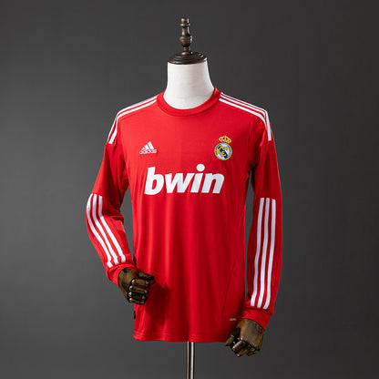 Retro Long Sleeve Real Madrid 11-12 Third Away detail