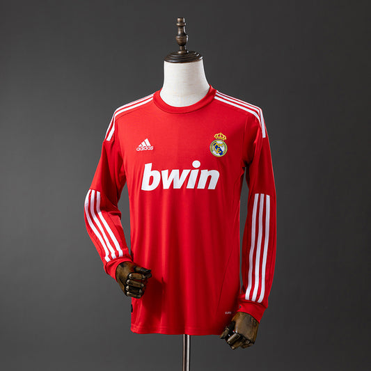 Retro Long Sleeve Real Madrid 11-12 Third Away detail