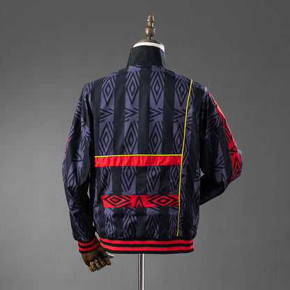 M-U 92-94 Retro Windbreaker - Black detail