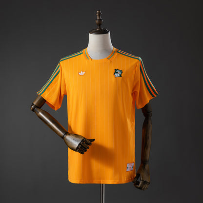 Ivory Coast Terrace Icons T-Shirt Orange
