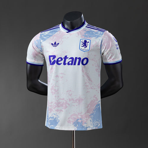 Aston Villa 25-26 Player Version Away Jersey detail