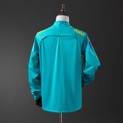 Brazil 22-23 Lake Blue-Training Sweatshirt