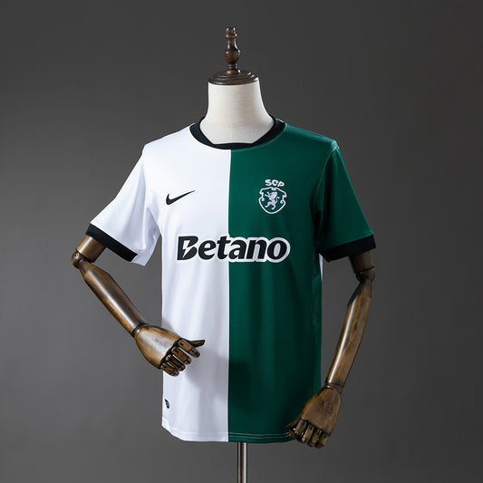 Sporting Lisbon 25-26 Commemorative Edition Jersey detail