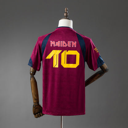 Iron Maiden x West Ham United 2010 Away Retro Jersey detail