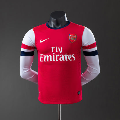 Arsenal 12-13 Home Long Sleeve Player Version Retro Jersey detail