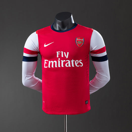Arsenal 12-13 Home Long Sleeve Player Version Retro Jersey detail