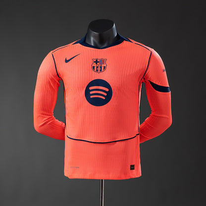 Barcelona 25-26 Third Away Long-Sleeve Player Version Jersey detail