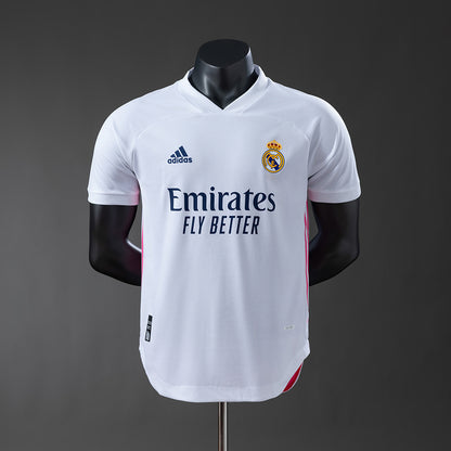 Real Madrid 20-21 Home Player Version Retro Jersey detail