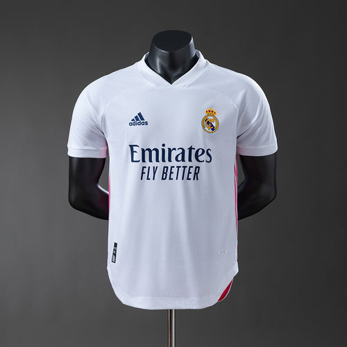 Real Madrid 20-21 Home Player Version Retro Jersey detail