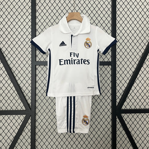 kids Real Madrid 16-17 home detail