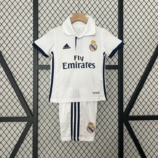 kids Real Madrid 16-17 home detail