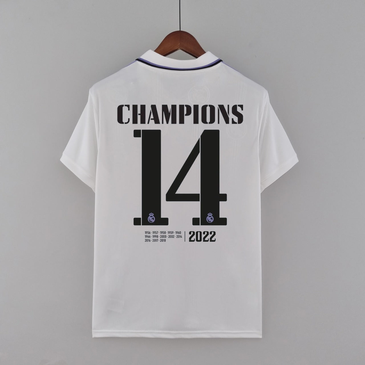 22-23 14 Champions Edition Real Madrid home detail
