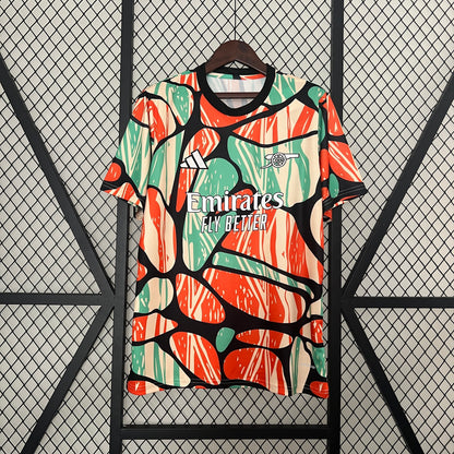24-25 Arsenal pre-match suit detail