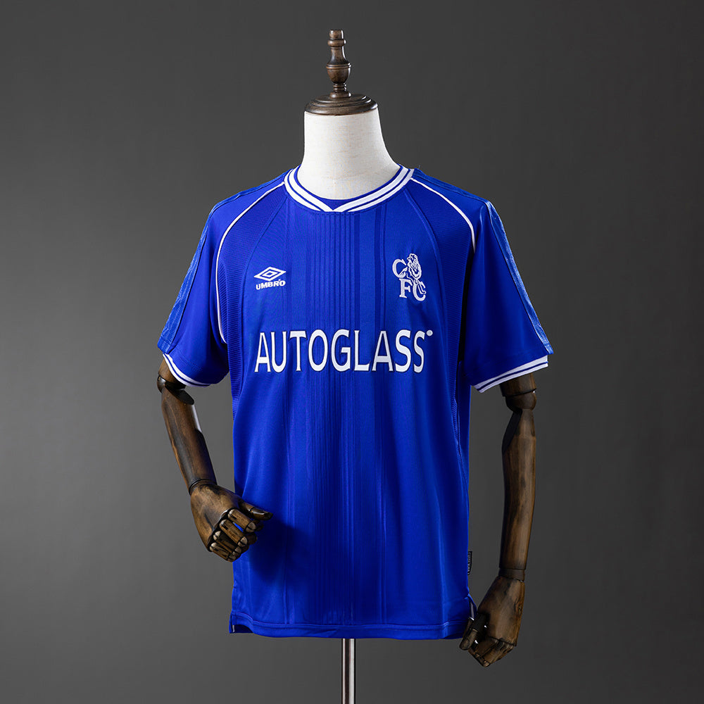 Chelsea 1999-01 Home Retro Jersey detail