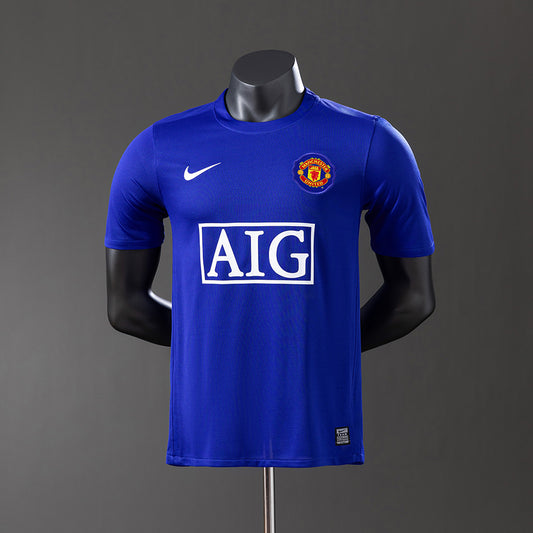 M-U 08-09 Third Away Player Version Retro Jersey detail