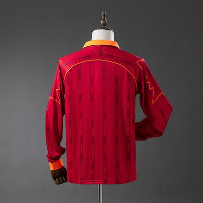Roma 99-00 Home Long-Sleeve Retro Jersey