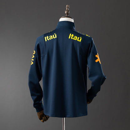 Brazil 22-23 Royal Blue - Jacket