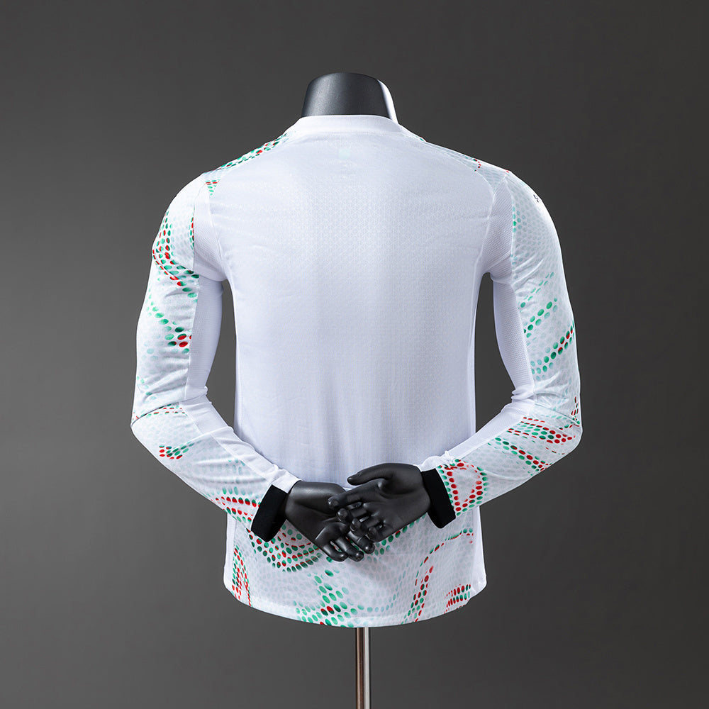2025 Player Long Sleeve Portugal Away Jersey