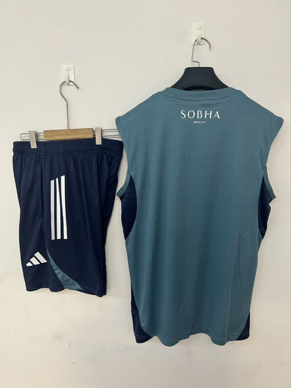 25-26 Arsenal training suit navy blue detail