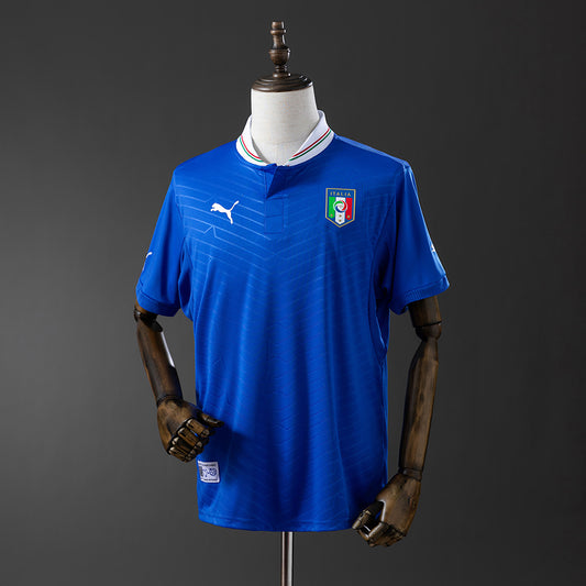 Italy 2012 Home Retro Jersey detail