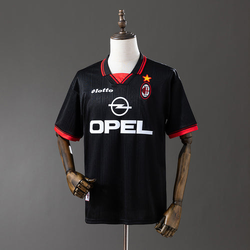 AC Milan 97-98 Second Away Retro Jersey detail