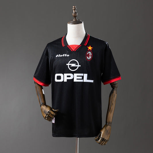 AC Milan 97-98 Second Away Retro Jersey detail