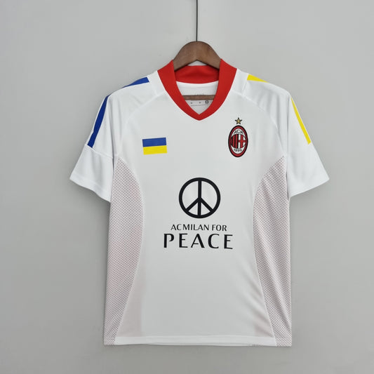 Retro 02-03 AC Milan away Champions League Final Edition detail