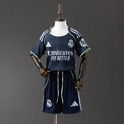 Real Madrid 2-526 Away kids kit Jersey detail