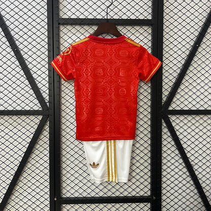 25-26 kids Bayern Munich 125th Anniversary Jersey 16-28 detail